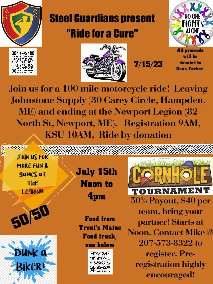 #hampden #maine - July 15

#motorcycle #charity #charityevent #fundraiser 
#motorcycles #aprilia #bmwmotorrad #ducati #harleydavidson #hondamotorcycles #indianmotorcycle #kawasaki #suzuki #yamaha 
#thebikerbookforcharity 
#rideforacure #danafarber