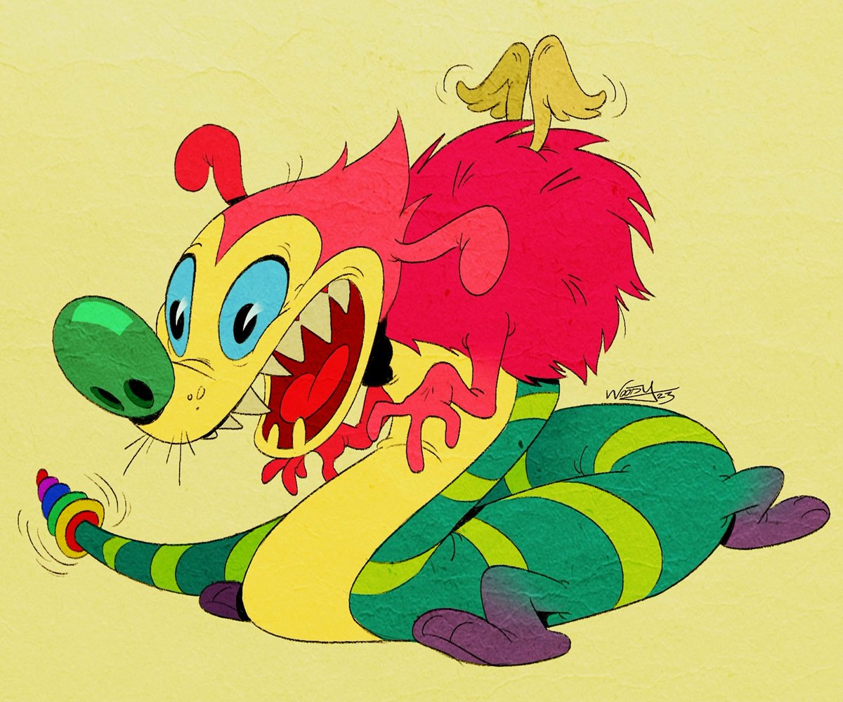 A silly dragon named Blumbo
#cartoon #characterdesign #art #digital #rubberhose