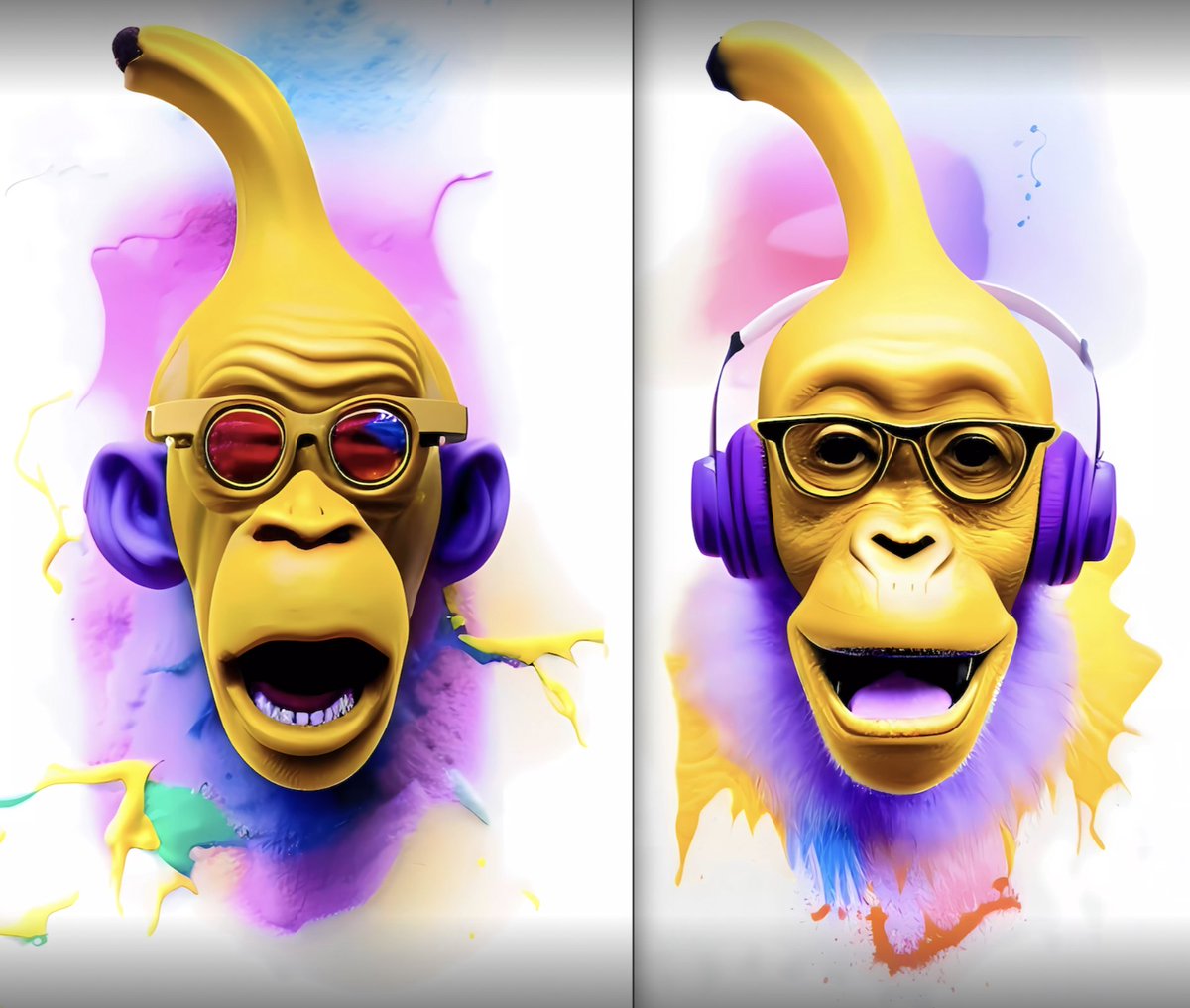 HELDiWanKenHODL's tweet photo. ❔Which @BAYCHedera art do you prefer❓

👈 L 🕶️
👉 R 🎧 

🍌 #BANANALIST AIRDROP: TODAY (6/9)❗️

✊ HOLD > 1 @GoodTripApes = #AIRDROP ✈️

♻️ RT &amp; tag frens to spread the word 🙉

✅ 0.0.2958956 🍌

🧵👇 https://t.co/S2lJVJefaa