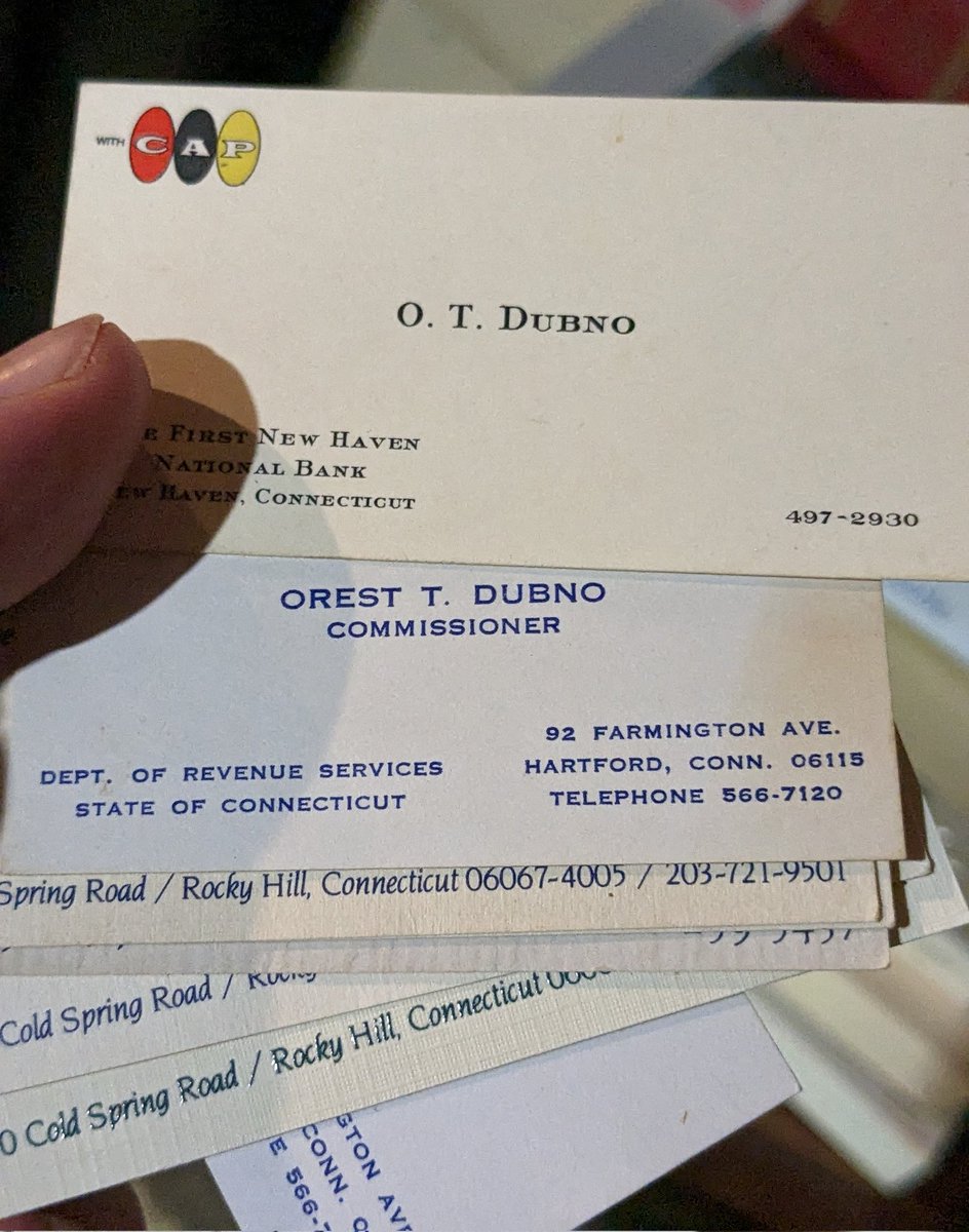 Dubno was also executive director of the Connecticut Housing Finance Authority in the 1980s and 1990s when 8-30g was adopted (and later served on the CHFA board for 18 years). Lot of interesting stuff in his papers about the history of affordable housing policy in CT.