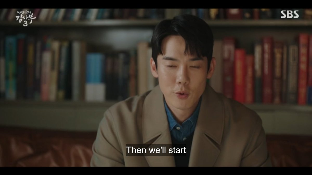 I think it's a need to remind everyone that Kang Dongju the firstborn, even with his principles intact have experienced going against the rule during the first season, but master Kim told him instead that, that style doesn't suit him.

also, here comes the plan.

#DrRomantic3Ep13