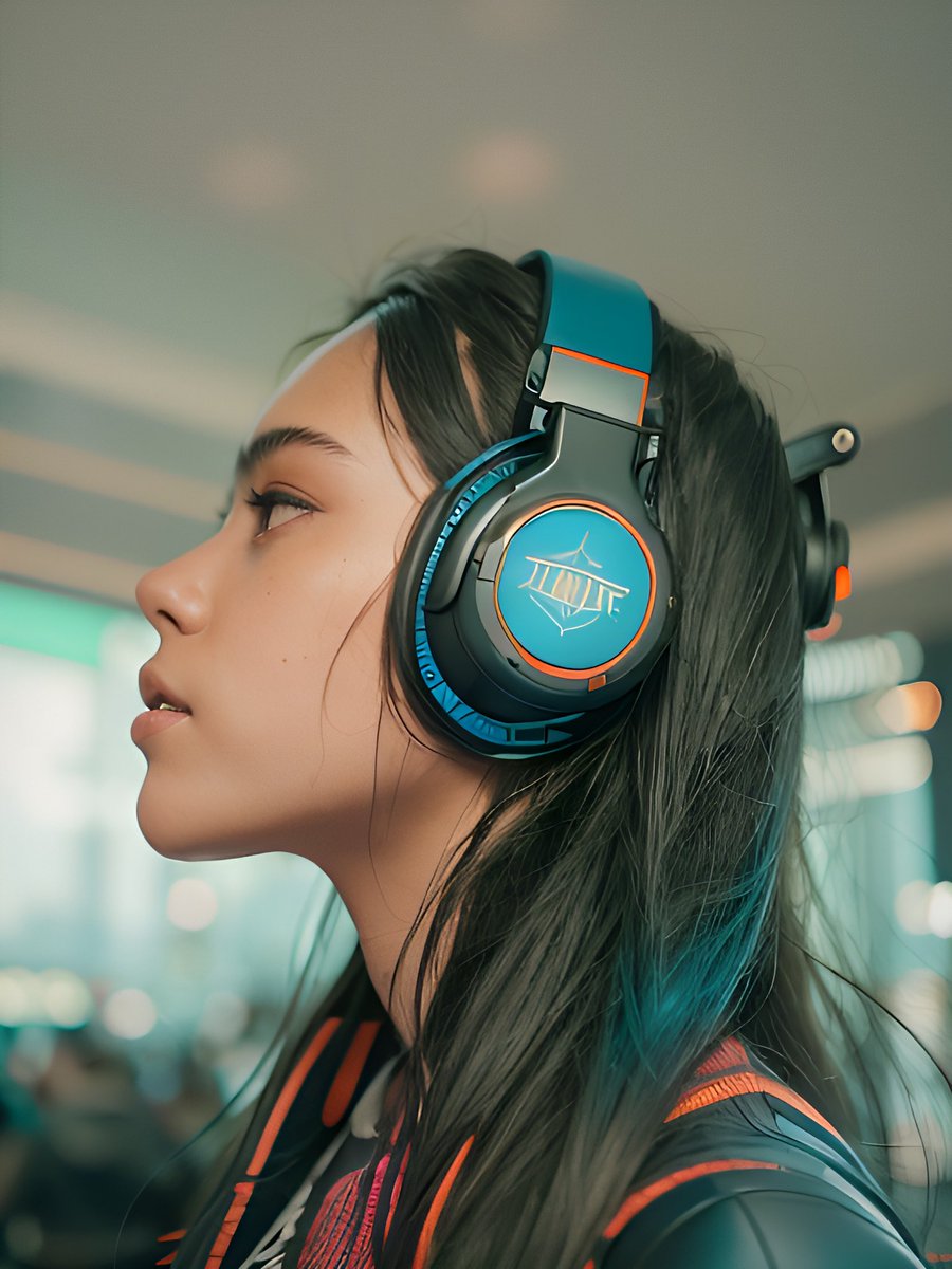 BadToxic's tweet photo. #HeadphoneGirl: #PictureToPicture via #app #UniDream.
#headphones #Kopfhörer #Tomorrowland #TML #limitedEdition #Mädchen #Profil #Cyberpunk #Raytracing #girl #cuteGirl #AsianGirl #StableDiffusion #AnimeFilter #AI #Filter #AIFilter #AIAnime #p2p #AIArt #Art #Kunst #CapCut https://t.co/wFHBbCghkv