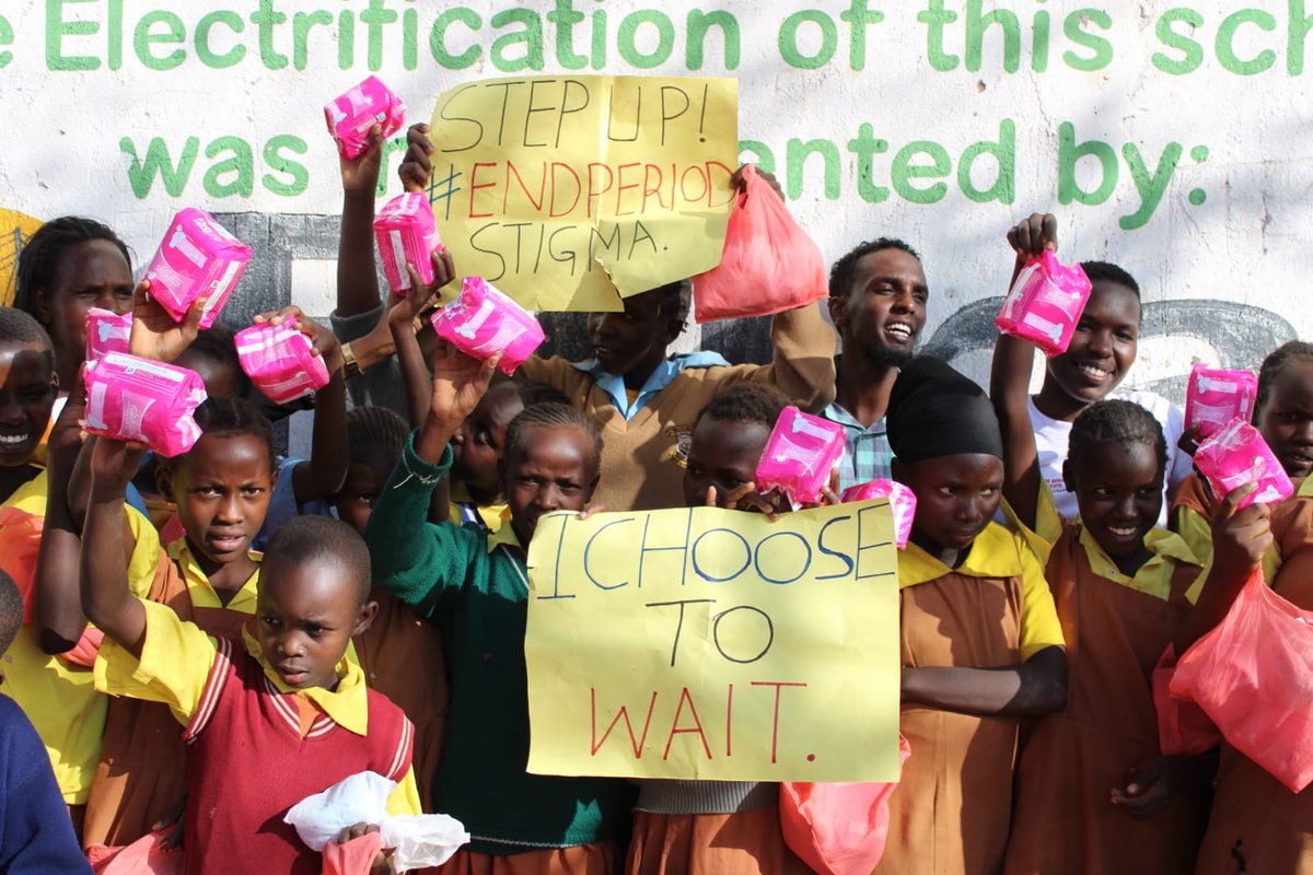 risenetwork254's tweet photo. Changing Lives one step at a Time! Over 800 Vulnerable girls and boys received sanitary pads and innerwear garments today in Isiolo County. smiles and laughs felt on the faces of the young angles is an endless BLESSING to all the partners who made it possible https://t.co/LlgspKR9vJ