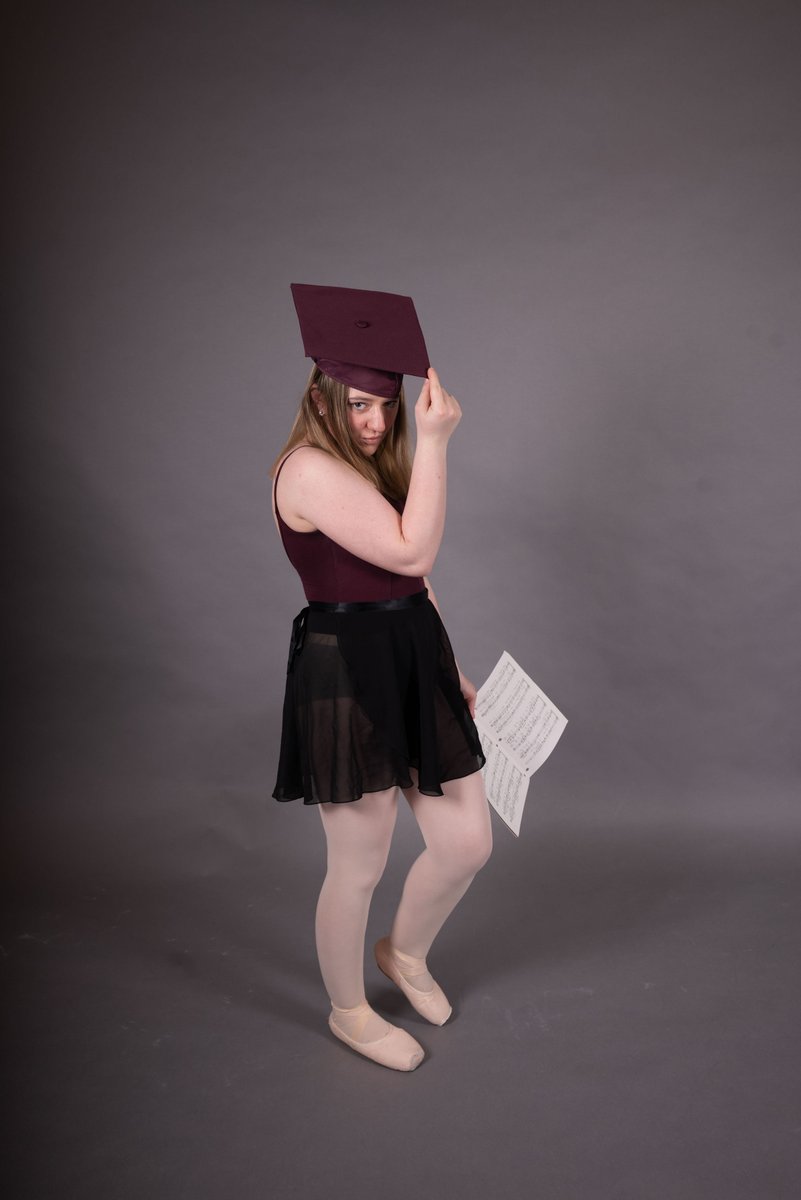 NPDanceND's tweet photo. Congratulations on your graduation, Sydney.  She’s spunky, fun and all-in on whatever she does.  We promise to play Disney &amp; Christmas ballet music at least once a week in you honor.  Excited for your next chapter - just don’t forget to come visit! 💕 https://t.co/i8HJnl5ioG