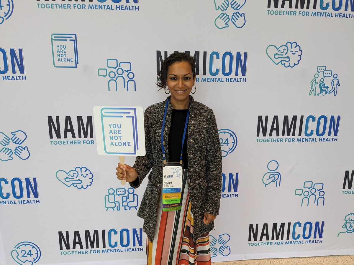 Thrilled to be elected to NAMI's national Board of Directors, to help advance our mission against mental health stigma and to ensure that every person with mental illness has what they need to thrive. I look forward to what the next 3 years have in store for our movement! 🙌🏾