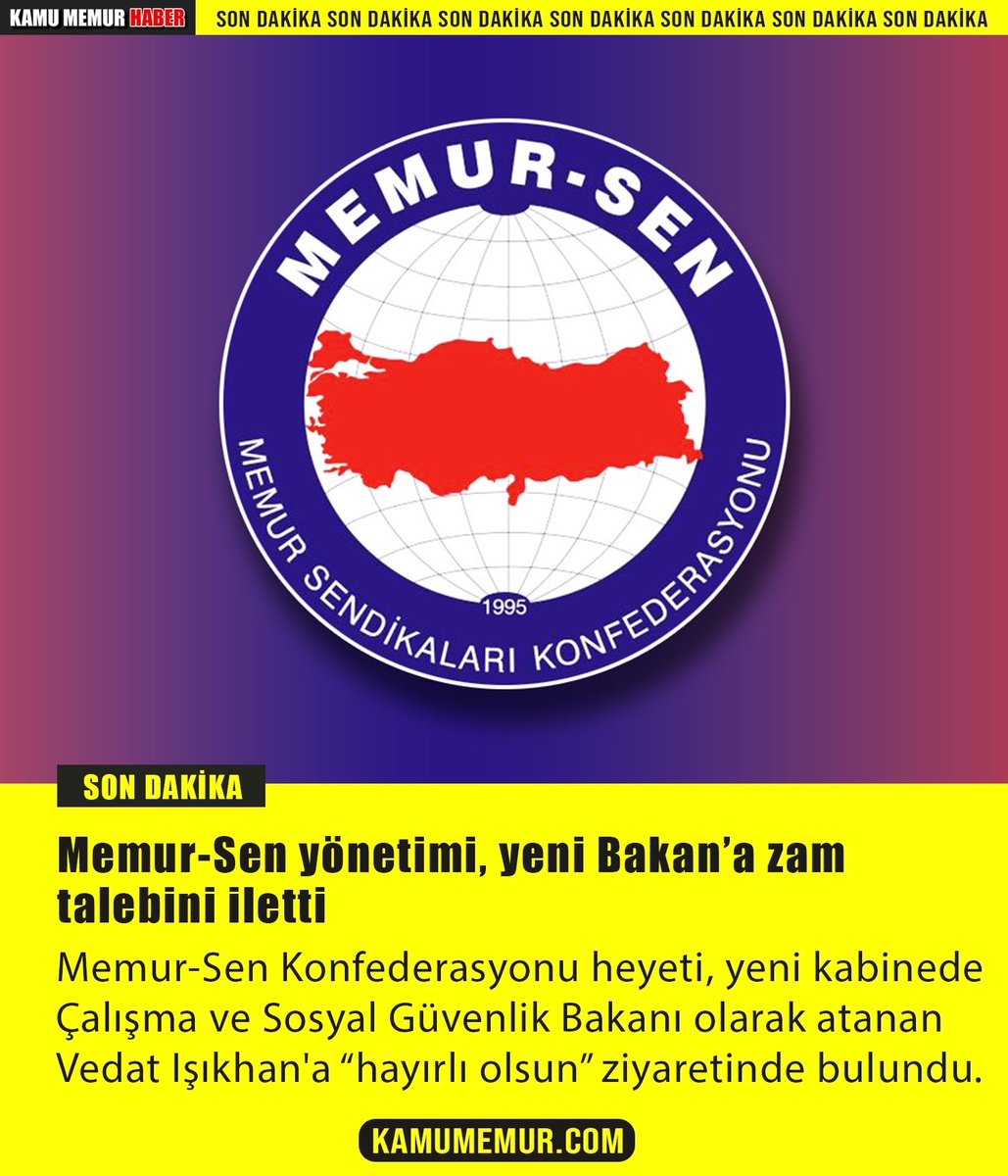 Memur-Sen yönetimi yeni Bakan’a zam talebini iletti.
Haberimizin detayına kamumemur.com yada instagram.com/kamumemurhaber/ üzerinden ulaşabilirsiniz.
#memur #kamu #kamuhaber #memurhaber #gündem #kamumemurhaber #haber #memurmaaşı #maaş #zam #temmuzzammı #memurzammı #zamtalebi