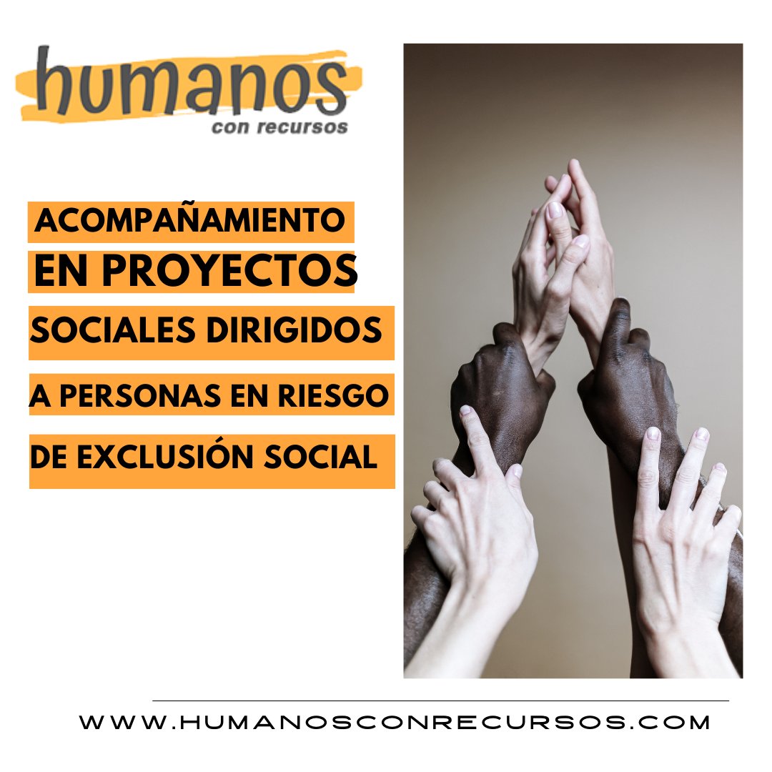 _humanos's tweet photo. Desde Humanos Con Recursos trabajamos a través de diversos programa de acompañamiento en proyectos sociales, enfocados a ofrecer recursos y habilidades a personas en riesgo de exclusión.🤝💡
🏠❤️  ¡Junt@s construimos un futuro mejor! 
#Oportunidades #Inclusión https://t.co/WsE8r461vM