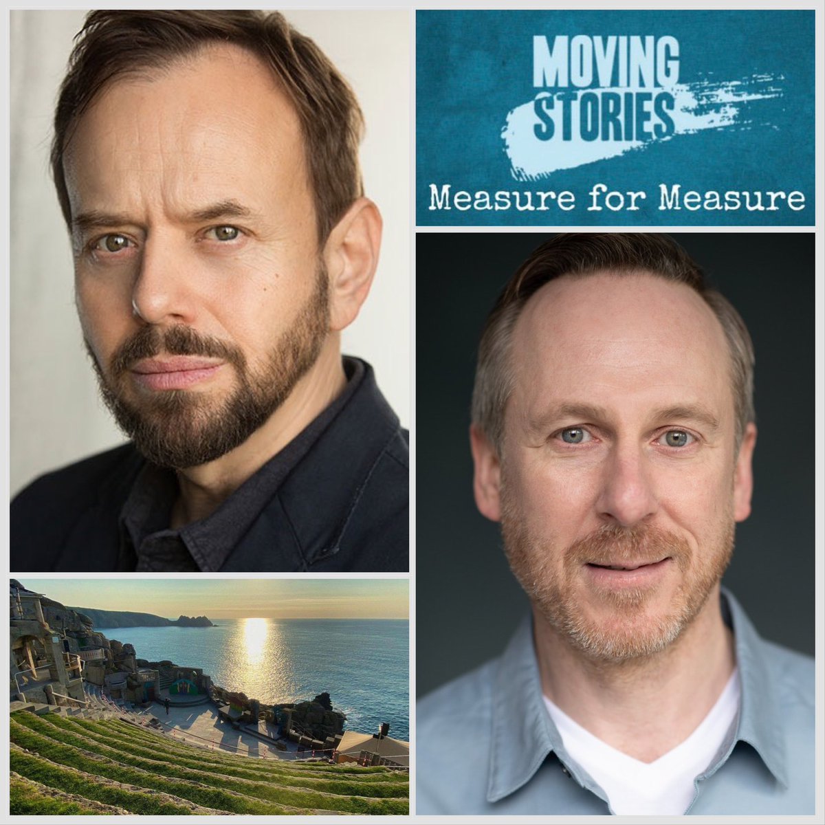 Our wonderful CHRISTOPHER STAINES (<a href="/chris_staines_/">Christopher Staines</a>) and JAMES TUCKER are currently in rehearsals for Measure for Measure, from <a href="/_movingstories/">Moving Stories</a> 

🎭 <a href="/minacktheatre/">Minack</a> 3rd to 6th July 

☀️ Christopher plays Angelo
☀️ James plays Duke Vincentio