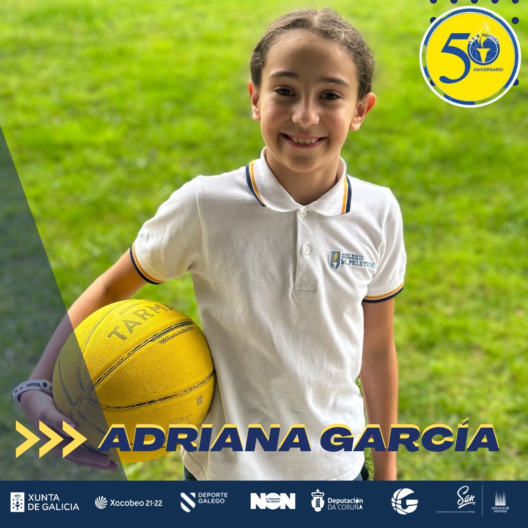 BPeleteiro's tweet photo. Esta semana recibimos a convocatoria de duas xogadoras: Adriana García e Helena López e de 3 xogadores: Óscar García, Adrián Otero e Miguel Hermida para participar representando á Delegación De Santiago formando parte da súa selección na Xuntanza Premini que se vai...(sigue👇) https://t.co/xnIjJOptQD