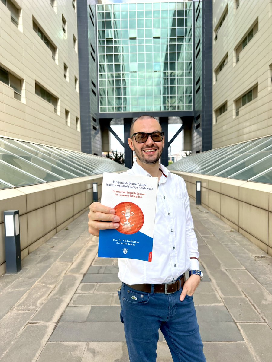 BurakTomak's tweet photo. I am both blissful and honoured to announce you that my third book is out on the market now! It focuses on how to make “ELT” at primary school level more enjoyable with gamification and how to teach English with drama. https://t.co/9NYaCmWIgy https://t.co/5Mn5rrEKsU