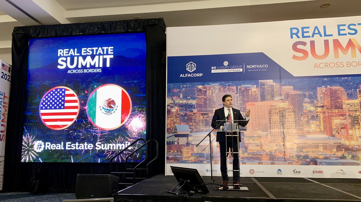 DavidFigueroaO's tweet photo. Sonora cuenta con un gran potencial turístico con increíbles oportunidades de inversión. Invita el Sec. @gradillasrob a los miles de turistas extranjeros que nos visitan a qué inviertan en la diversa variedad de desarrollos inmobiliarios con la que contamos. #RealStateSummit 🇲🇽🇺🇸 https://t.co/CiRuFE954W