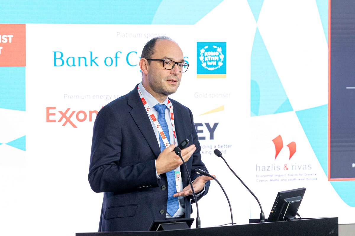 EY_Cyprus's tweet photo. Thrilled to have #EYCyprus as the Gold sponsor of the Cyprus Investment Summit: A New Chapter Ahead, organized by #Economist Impact Events!
#EYCyprus #BetterWorkingWorld, #CyprusInvestmentSummit #EconomistImpactEvents #LSE #NewChapterAhead https://t.co/2tbngZ0C3r