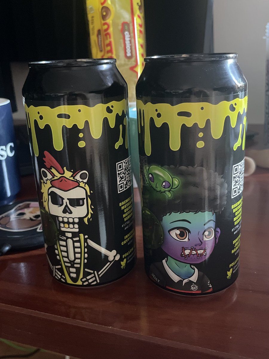 Reap2_eth's tweet image. Got my @mutantsbeer with both my favorite collections @JellyCoNFT  and @CryptsPad !!!
CryptsPad No. 0301
Jelly rascal No. 1885