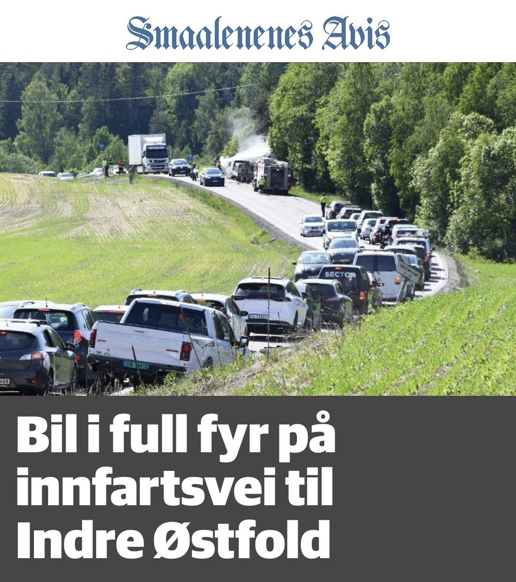 Til en forandring var det ikke «Full fyr i bil» denne gangen