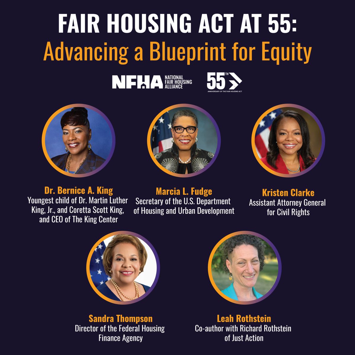 The #FHAct is the blueprint for centering #Equity and #CivilRights in #AI products and services in #housing and other verticals like #employment, #healthcare, #wellness, #DigitalAccess, and #VotingRights. Join us to learn from experts being pulled together by @natfairhouse.