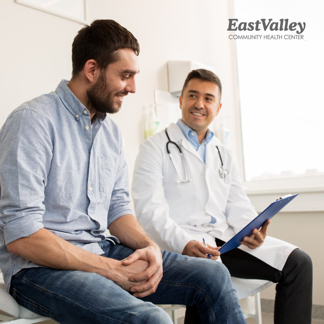 EastValleyCHC's tweet photo. The average man pays less attention to his #health than the average woman. These health risks can be prevented with a healthy lifestyle. Talk to your #EastValleyCHC provider about protecting your health today
#evchc #healthcare #menshealth #WestCovina #Pomona #Covina #LaPuente https://t.co/QBvgjHQuOa