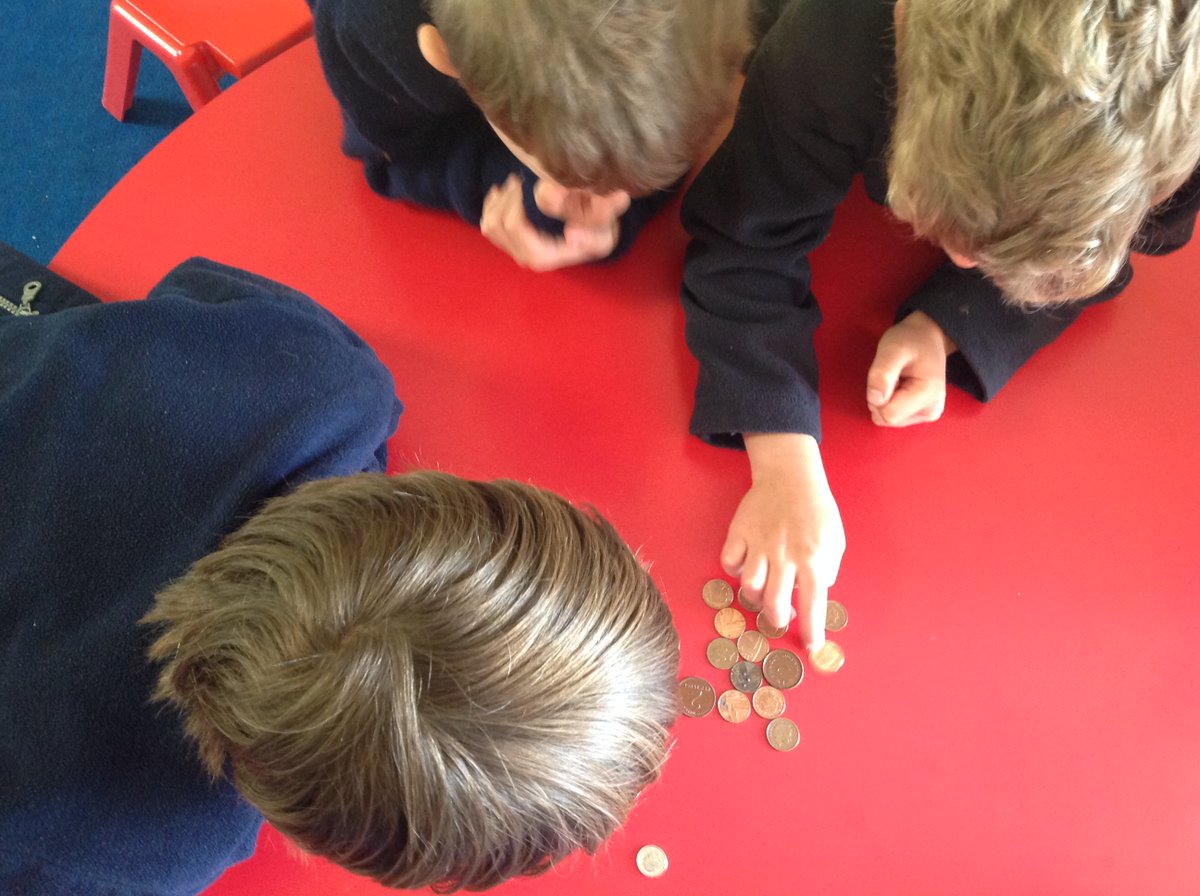 Supertato inspired us to set up a supermarket and explore money. It was great to see how naturally the children added up money after our training with @eymaths_karen. "A 5p and a 2p makes 7p". Reception even explored 10ps and 1ps as well.
#beyoubesibford #SibfordEYFS