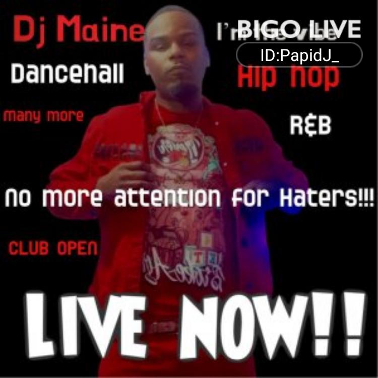 levette31797's tweet photo. Come and see 🔥ÐJ𝗠𝗮𝗶𝗻e🎧 streaming live on #BIGOLIVE and make new friends!  https://t.co/lHX4RN4ZKf https://t.co/BEOv3Z4S8i