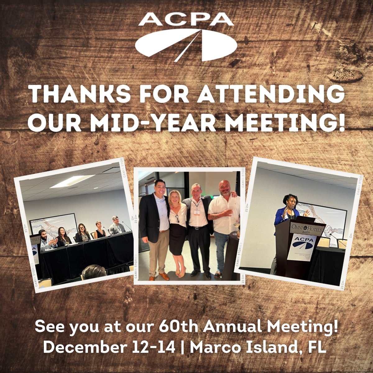 Thank you to all who attended our Mid-Year Meeting this week in Austin, TX! It was our biggest Mid-Year yet, with record attendance. The meeting featured technical workshops and discussions, guest speakers from TXDOT and FHWA, and two fun receptions.
