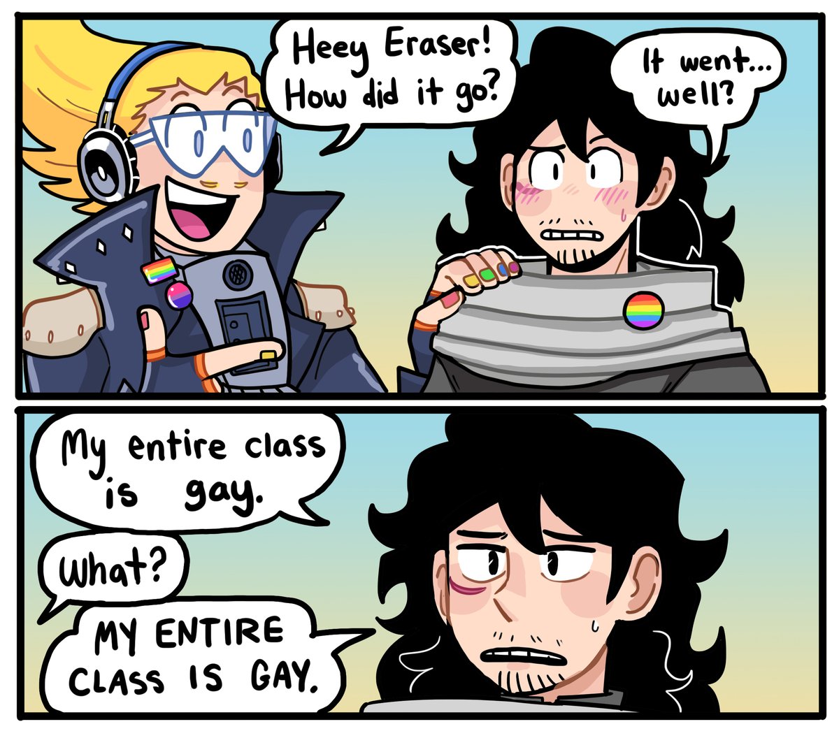 Happy pride month y'all! ❤🧡💛💚💙💜