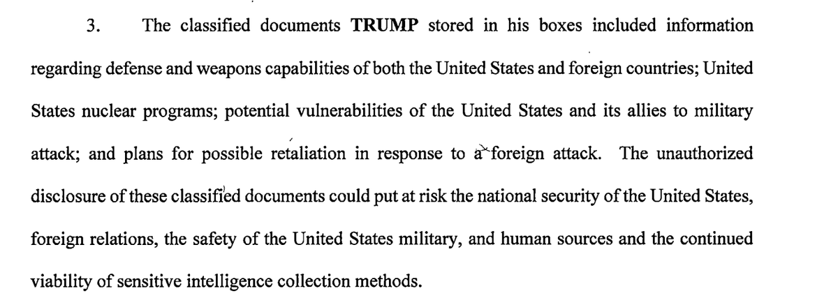 BREAKING: The indictment of Donald Trump has been unsealed. WOW.