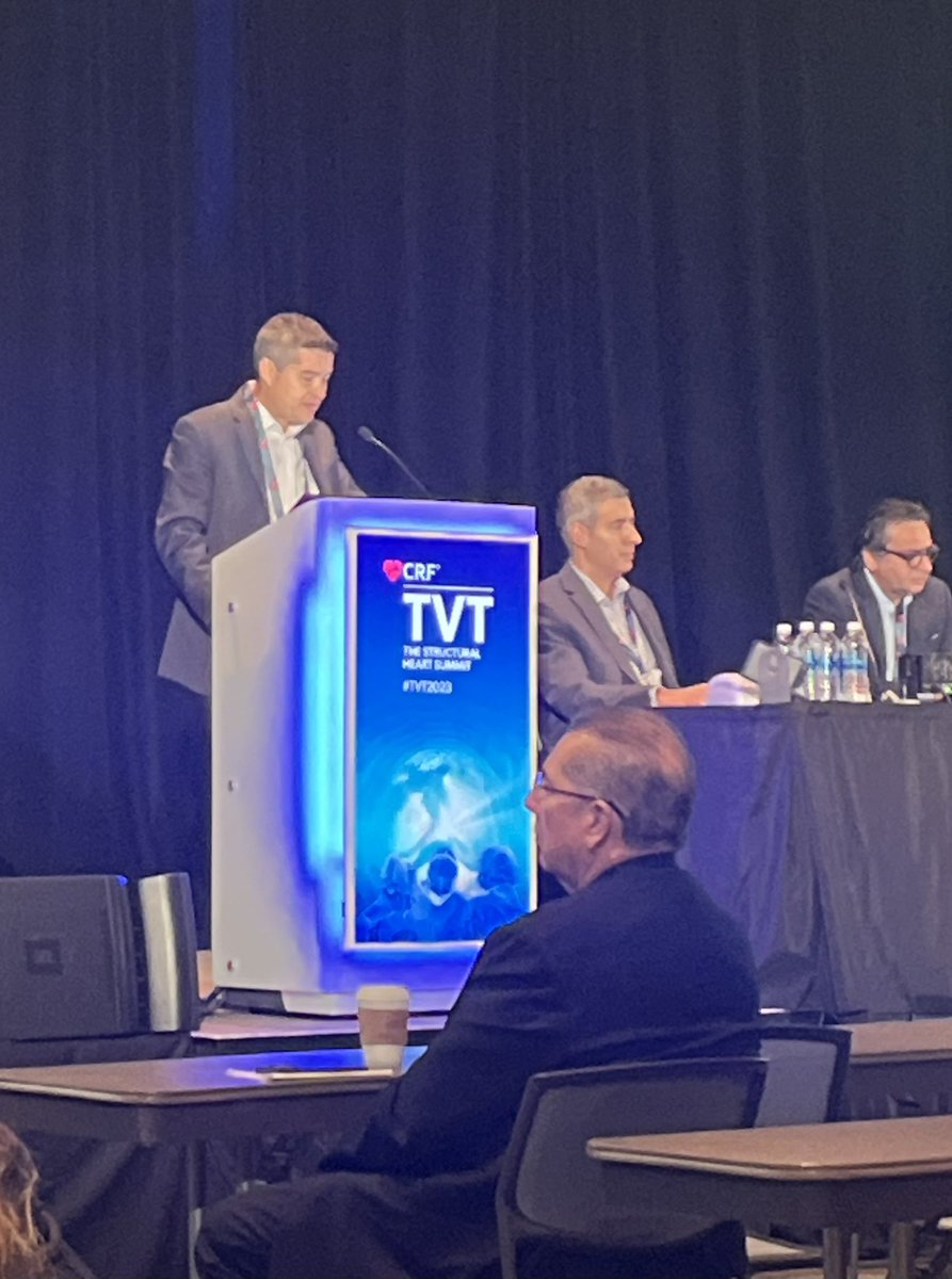 crfheart's tweet image. Are #TMVR devices designed to meet #tricuspid needs? Dr. Juan Granada examines the technological challenges and opportunities for #innovation in #TTVR. #TVT2023 #CardioEd #CardioResearch