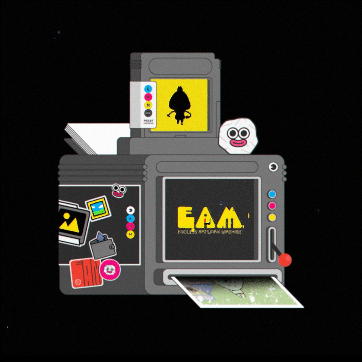 🖨️ ENDLESS ARTWORK MACHINE tweet media