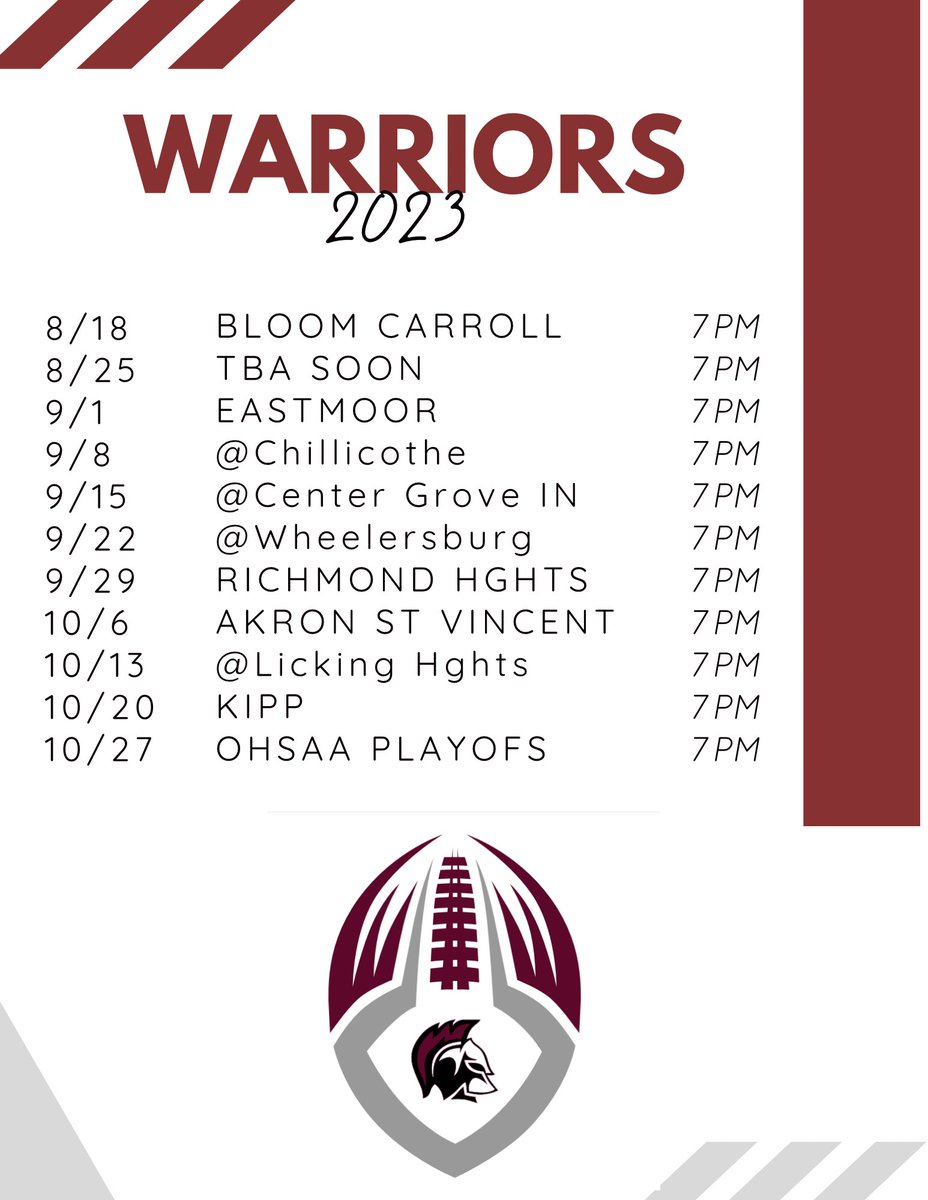 Loading….Here we GO!! 🏈🏈🏈 Are you ready for some Football?  #Warriors