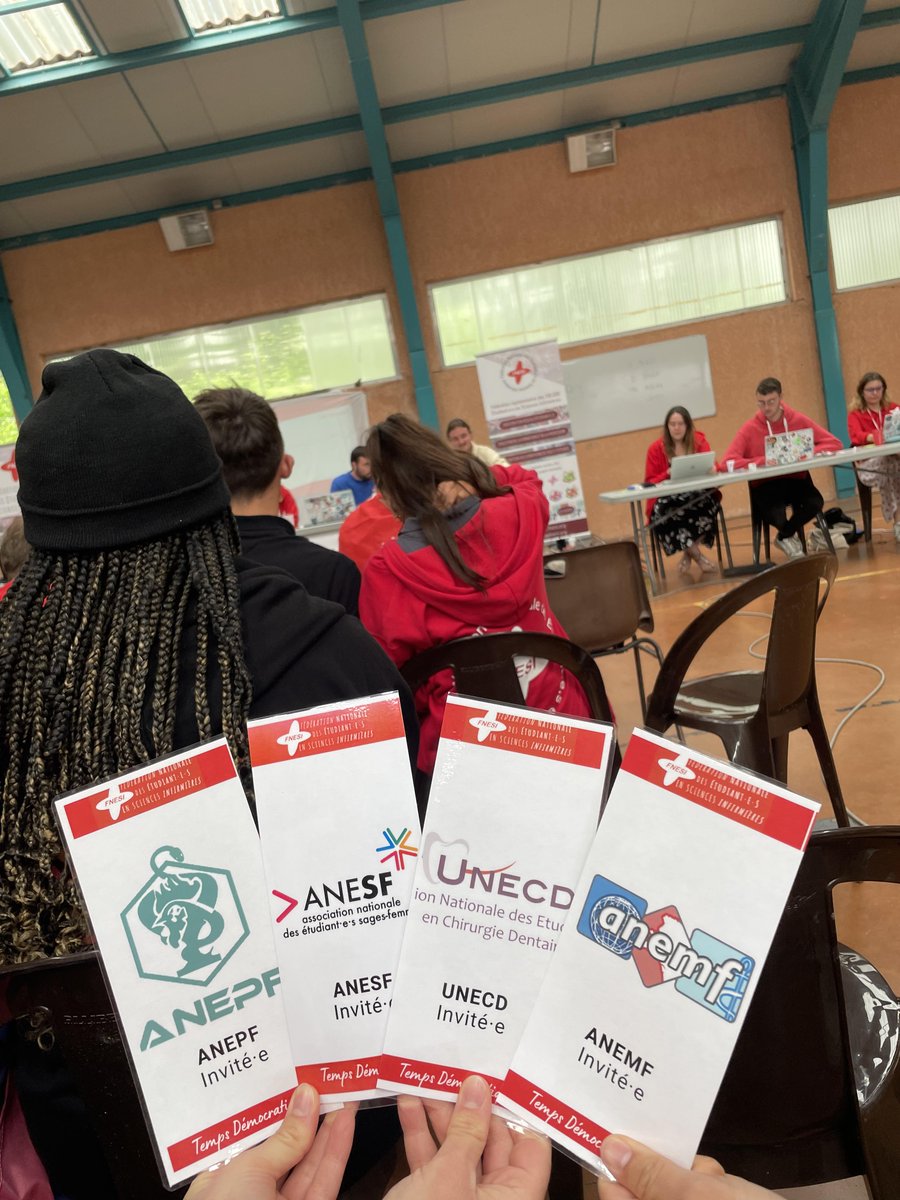 Présent au coté des fédérations étudiantes en #santé aux Universités d'Eté de <a href="/La_FNESI/">FNESI</a>

L'occasion d'échanger sur des sujets communs aux étudiants et étudiantes en santé, et de réfléchir aux actions interprofessionnelles pouvant être mis en place par les #Tutorats de nos réseaux