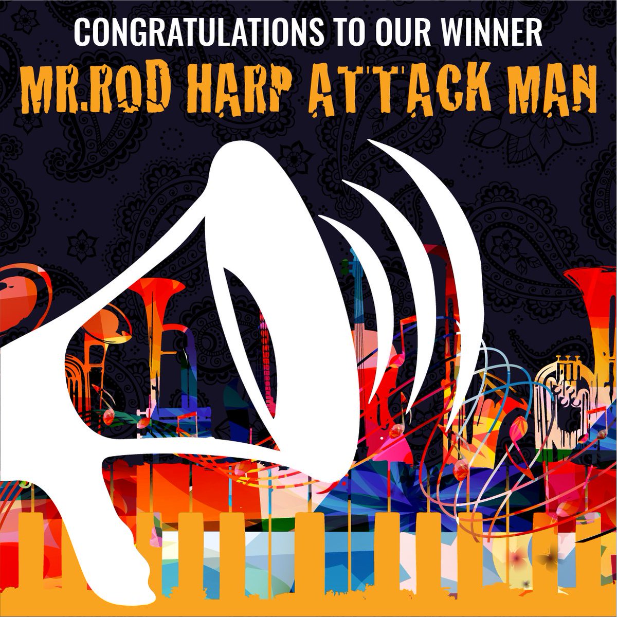 Congratulations to our survey contest winner Mr.Rod Harp Attack Man @roddarin73! We will send you a PM for details.

🎶

#OBJF2023 #Orangeville #Headwaters #OrangevilleBluesandJazz