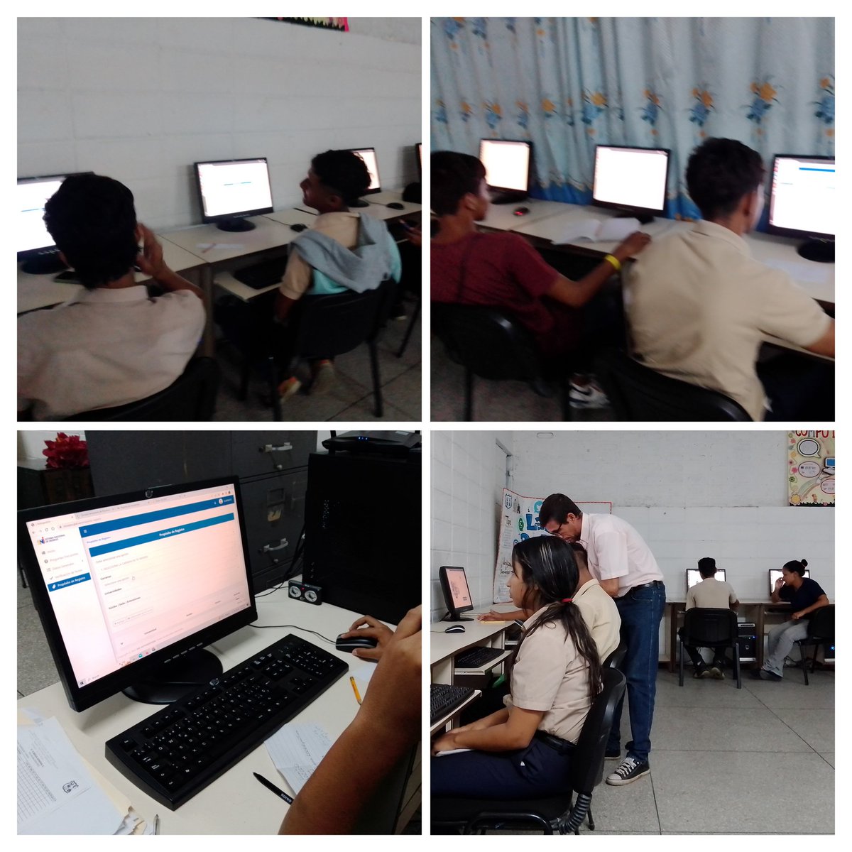 Desde el CBIT Ramón Bastidas municipio Mariño, se le brindo apoyo a los estudiantes de 5to año de la UEN Valle Verde y la UEN Ramón Bastidas en su registro en el Sistema Nacional de Ingreso. <a href="/_LaAvanzadora/">Yelitze Santaella</a> <a href="/FundabitAragua/">FUNDABIT ARAGUA</a> <a href="/pedrogordon2121/">Pedro Gordon</a>