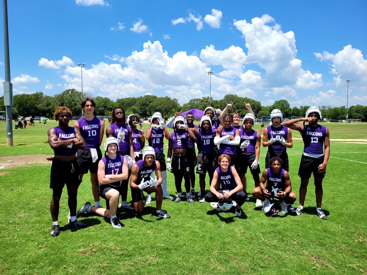 Congratulations @TCHSFootball for advancing to the @Texas7on7 State Tournament #txhsfb #tx7on7 @dctf