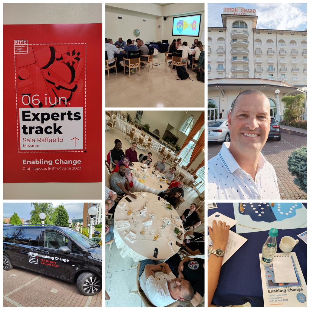 Deze week was ik te gast in Roemenië om een workshop te verzorgen bij de testconferentie van <a href="/RomaniaTesting/">RTC - Romanian Testing Conference</a>. Veel geleerd, oude en nieuwe vrienden ontmoet en een prachtige ervaring rijker.