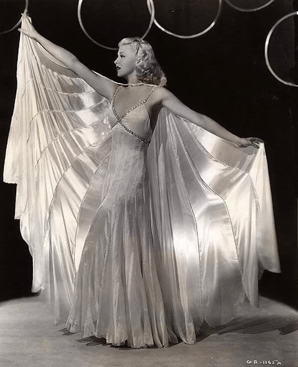 Ginger Rogers stepping out in style in ‘Swingtime’ 1936. Costumes  Designed by Bernard Newman #FashionFriday