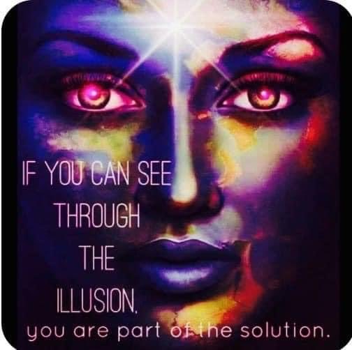 Just a reminder #ifyousee #illusion #solution #fridayfreedom