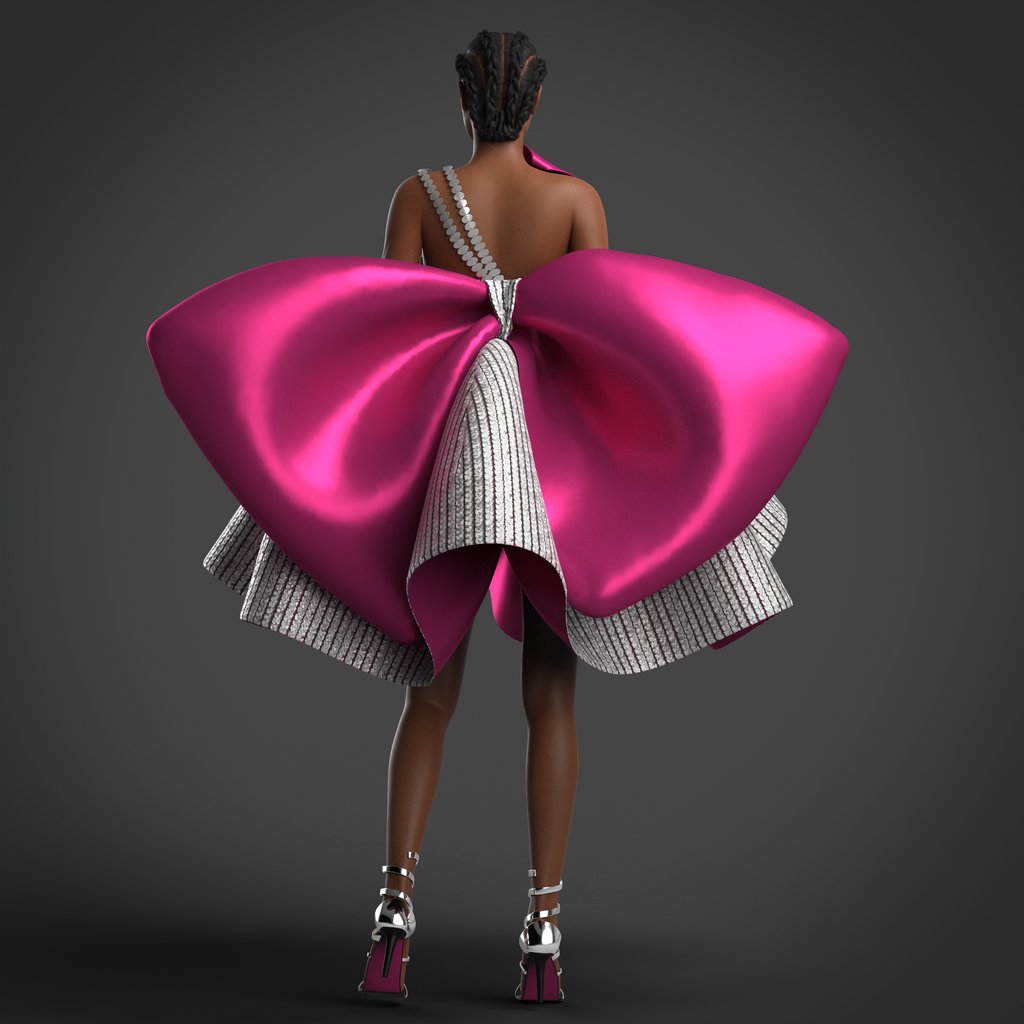 Look at this eye-catching big pink bow tie dress created by @delaram.3ddesigner. Who wants to imagine yourself wearing this dress? (Count me!)

#CONNECT #CLOSET #CLOSETCONNECT #connectofficial #clovirtualfashion #clo3d #itsclo3d #clo #marvelousdesigner