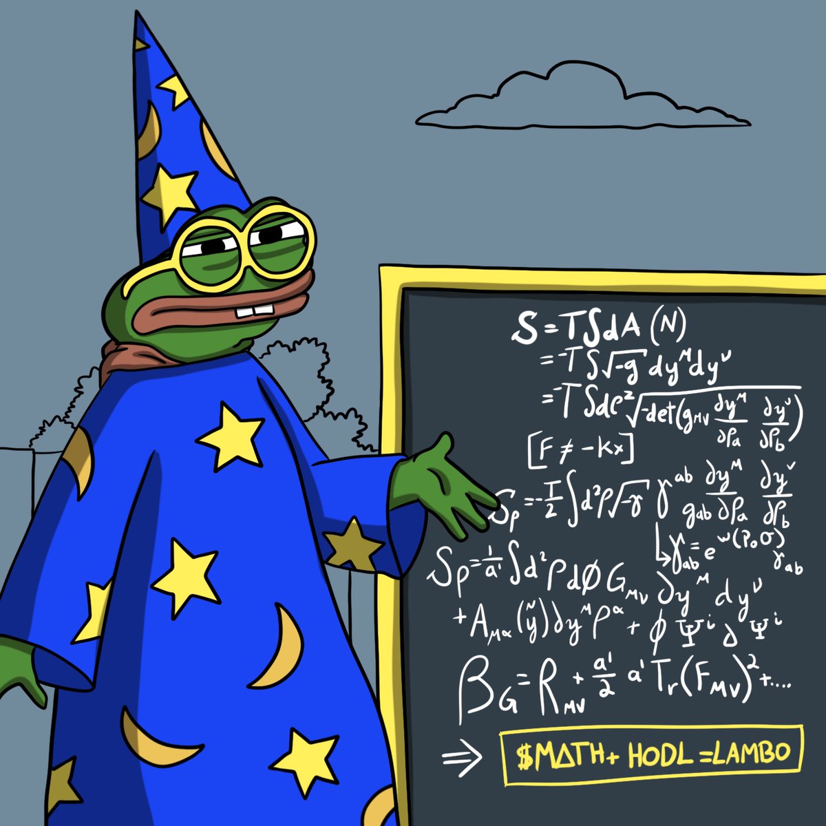 There is only one correct $MATH equation.