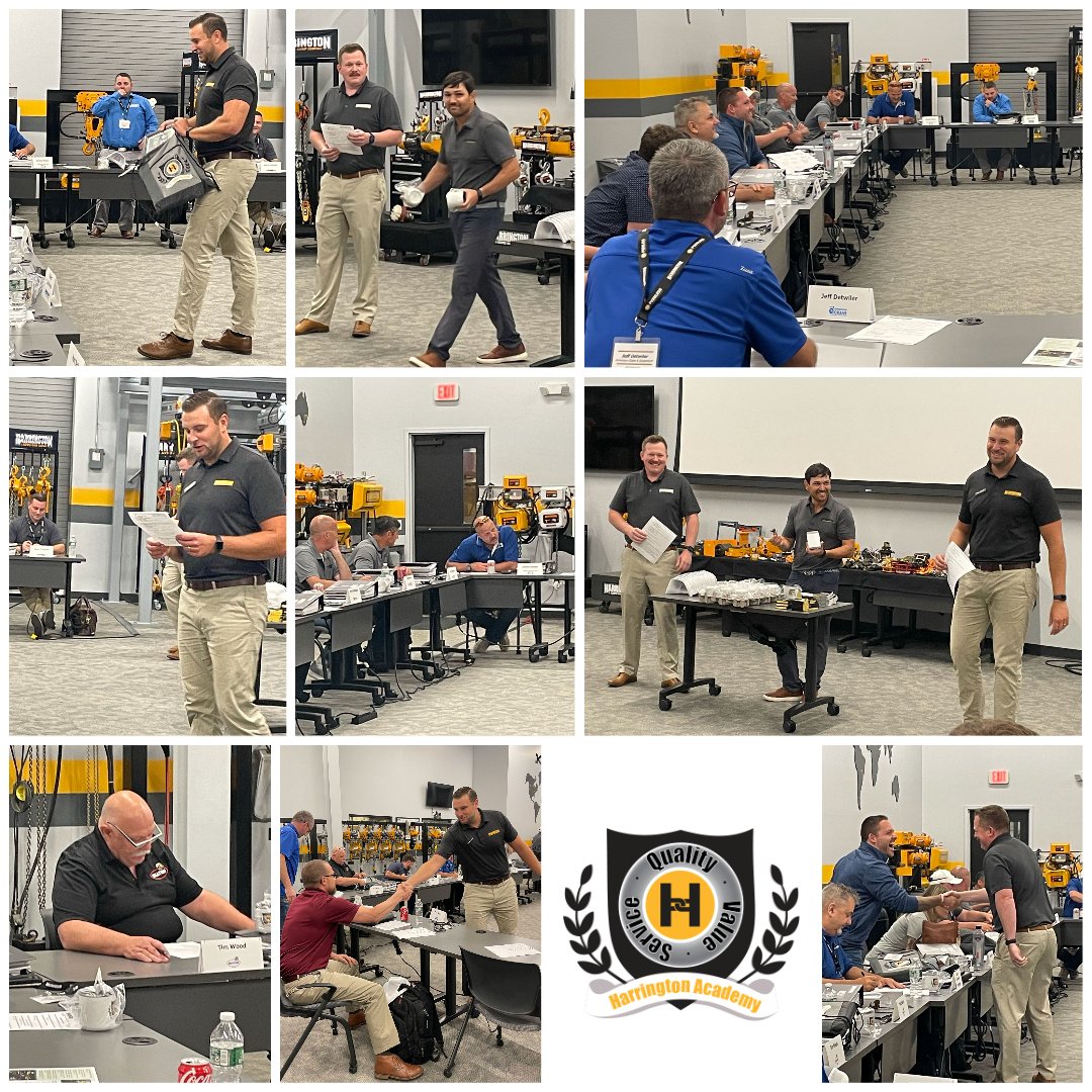 HarringtonHoist's tweet image. Thank you to everyone who came to Harrington's Academy! Your support made it a success. Hope to see you again soon!

#KITOQuality #KITO #HarringtonAcademy #KITOforyou #KITOquality  #KITOpartner #partner #strongertogether