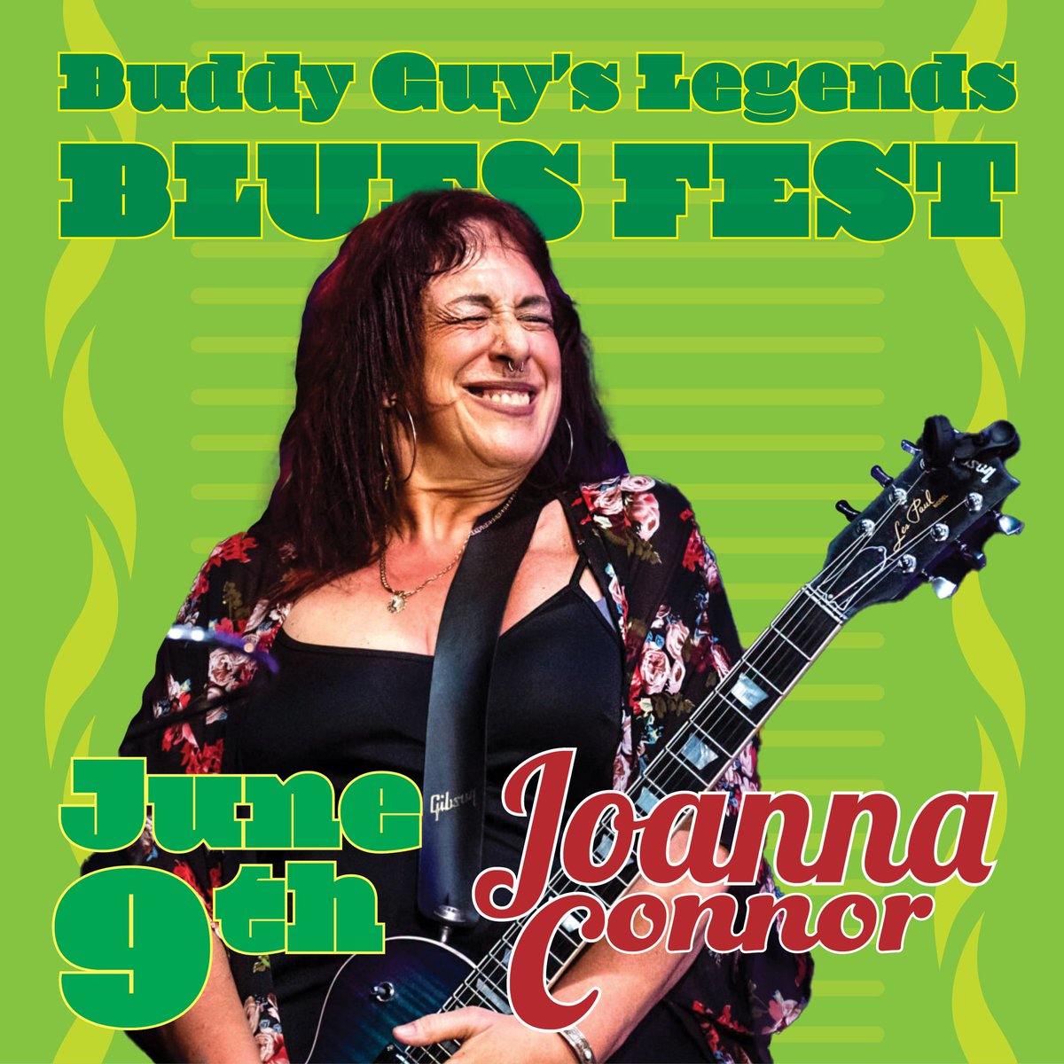 More BGL Blues Fest tonight a Legends!

Studebaker John 5:30-7:30PM 
Mike &amp; The R&amp;B Kings 8:00-9:00PM 
Joanna Connor  9:30PM – Close

Tickets at the door at buddyguy.com