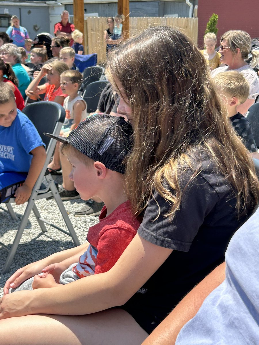 NancyDurham1's tweet photo. What a great crowd for the shark exhibit at the Holdsworth Pavilion! Exciting presentation by the Newport Aquarium, sponsored by Genesis Pathways to Success!#RCCF https://t.co/2CCDCt7B6b
