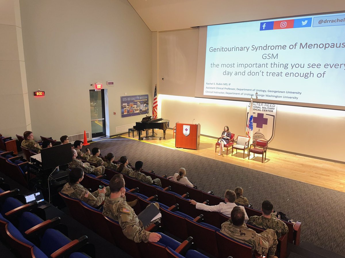 Such an honor to host Dr <a href="/drrachelrubin/">Rachel S. Rubin, MD</a> !  Such an interesting and very important topic in healthcare.  Great VP- thanks for educating the @WRBethesda Urology department