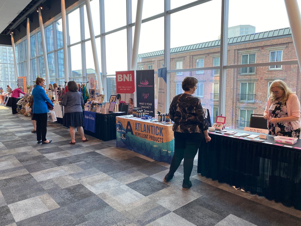 We're attending the Wonder Women Conference in Halifax, connecting with other women-led organizations across a wide range of industries. Lisa is pictured here with Katie Kelley, CEO of Maritime Interpreting & Translation, and Stephanie Hovey, Founder of Allied Therapy!