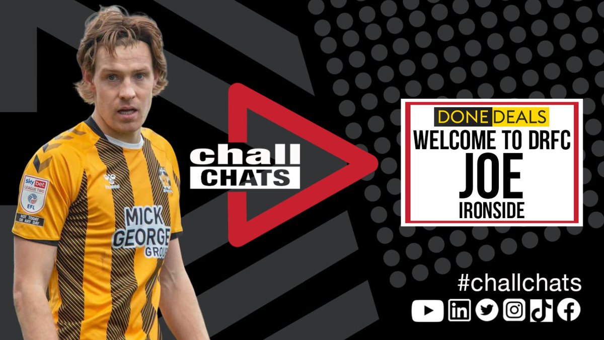 #DRFC #CamUTD 
In today's video, Chall Chats transfers, as Doncaster Rovers have signed Cambridge United striker Joe Ironside on a three-year deal. I'll be sharing my thoughts on the signing and my analysis on the player. 
youtu.be/iErBM_SxU14