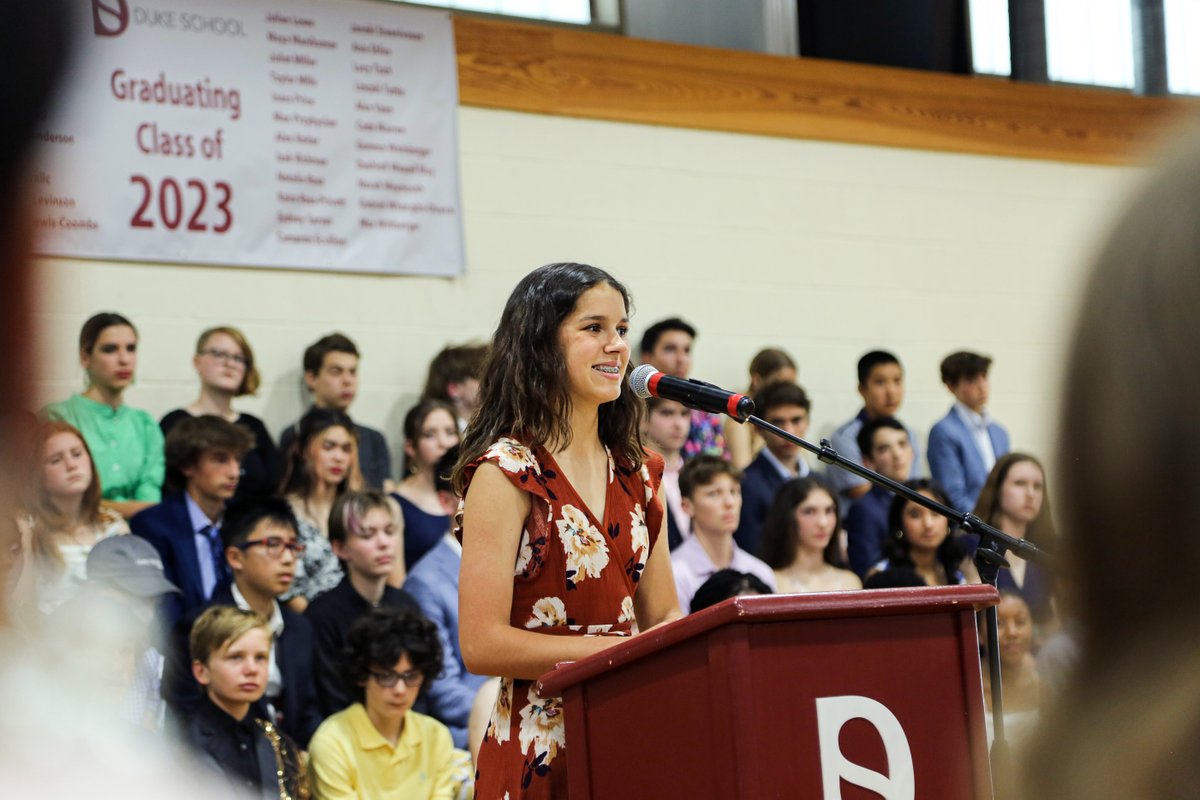Drum roll…meet the Duke School Class of 2023! 🎓 Congratulations, and best of luck to you, Dragons!
 
#DSMoreThanReady #AlwaysADragon #MiddleSchool #Durham #IndependentSchool