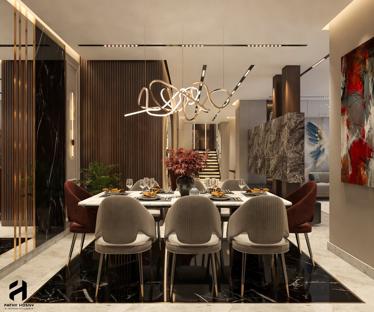 من اعمالى فى تصميم داخلى غرفه طعام . 
 #الديكور #ديكور #ديكورات #تصميم_داخلي #ديكورات_داخليه #ديكور_داخلي #ديكورات_خشبية #ديكورات_جبسية #غرف_نوم #مطبخ #مطابخ #مجلس #صالون #مودرن #كلاسيك #aldecor #decor #interiors #interior_design