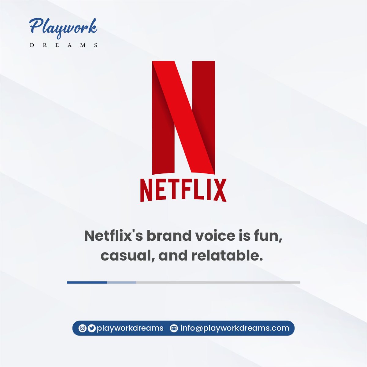 Do you understand the concept of a brand voice? Examples are given for clearer understanding. 

A brand voice guides every communication with your target audience. 

These things are as important as the logo itself. 

Reach out to us to learn more 

#brandvoice #pwdagency