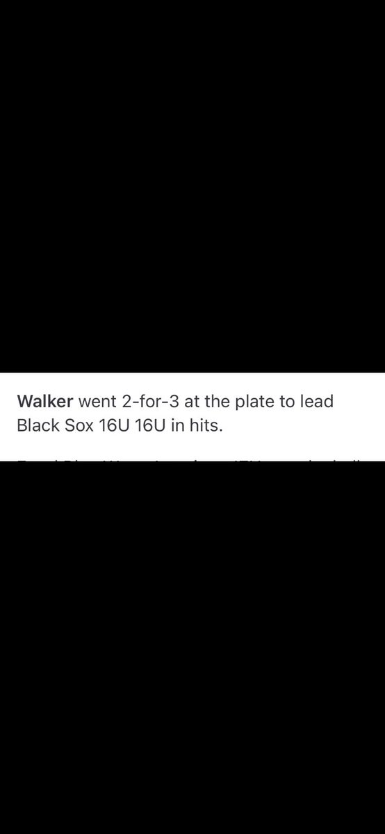 colewalker06's tweet photo. Didn’t get the win, but had a great day at the plate this morning in Albertville against the Excel 17U. @BlackSoxBBall @AHS_BSBL @smothers_hunter @HailStateBB @CalhounBaseball https://t.co/5ofCJpdQi6