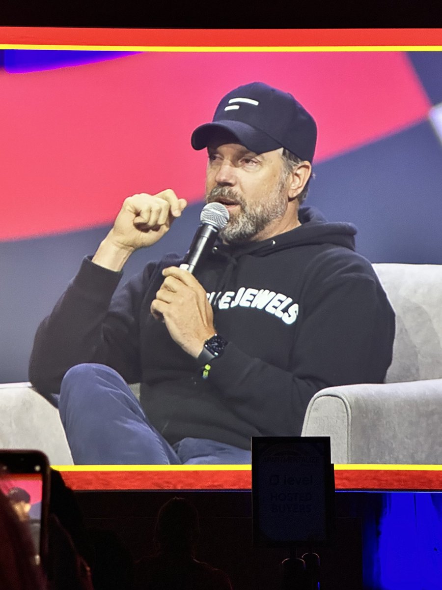 Listening to Jason Sudeikis at <a href="/NAAhq/">National Apartment Association</a> #apartmentalize
