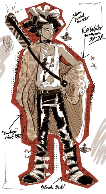 spider punk X vivienne westwood  #hobiebrown #AcrossTheSpiderVerse