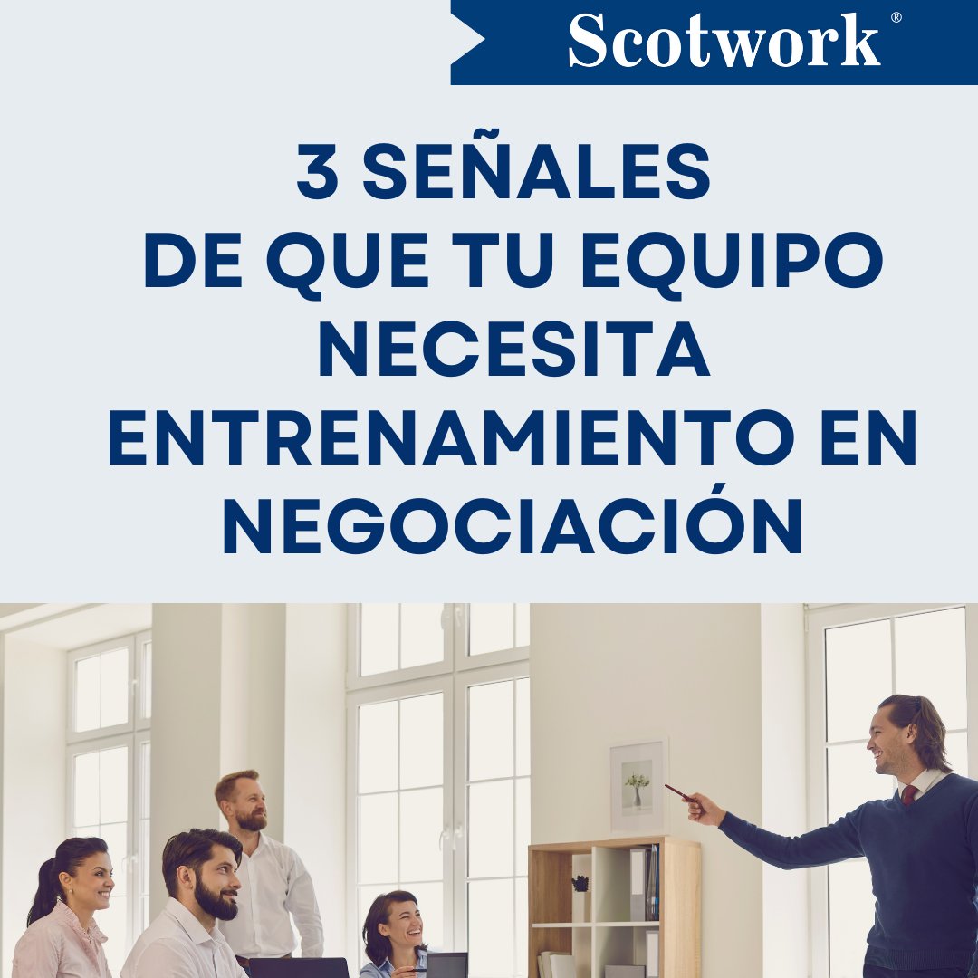ScotworkES's tweet photo. ¿Te preocupa que tu equipo necesite ayuda en sus negociaciones?

Te compartimos 3 señales de alarma:
Pero, tranquilidad, desde Scotwork podemos ayudarte. ¡Contáctanos hoy! https://t.co/tkJgCmqe76
